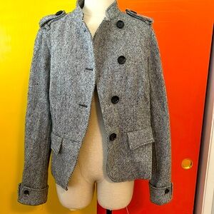 Tweed wool jacket